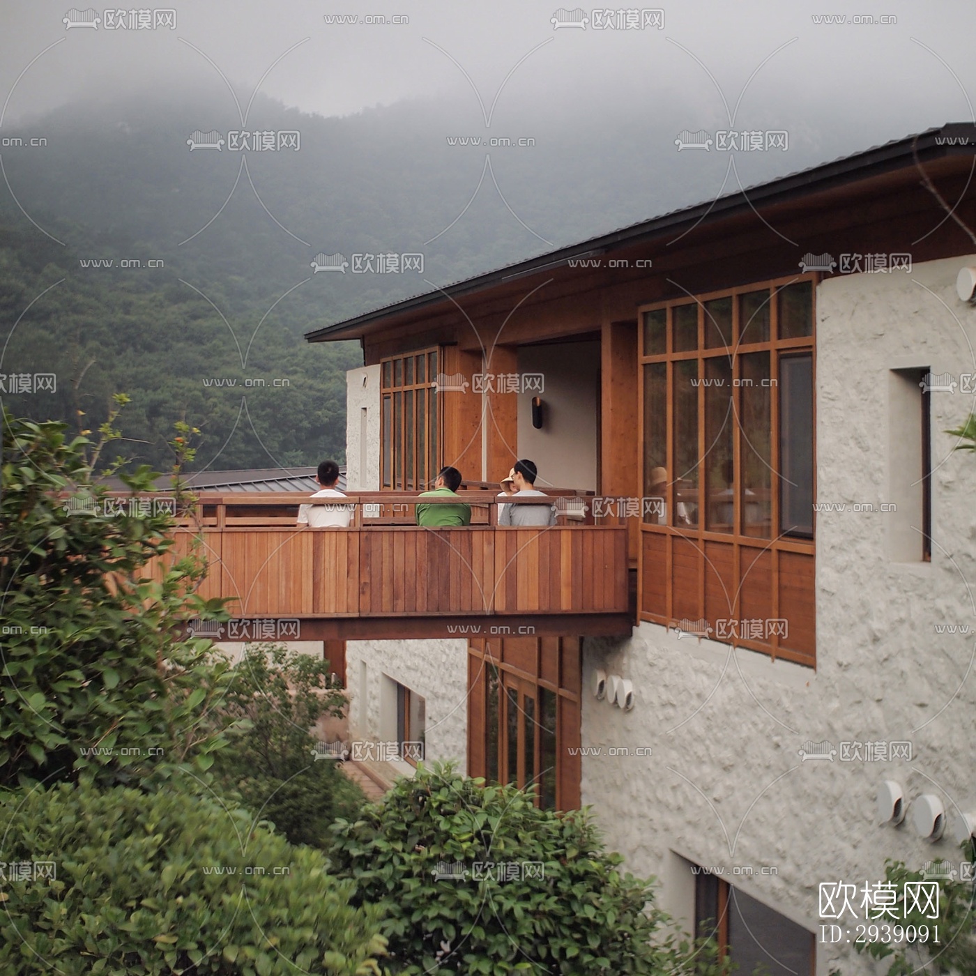 北欧酒店民宿效果图下载（渲染图14）