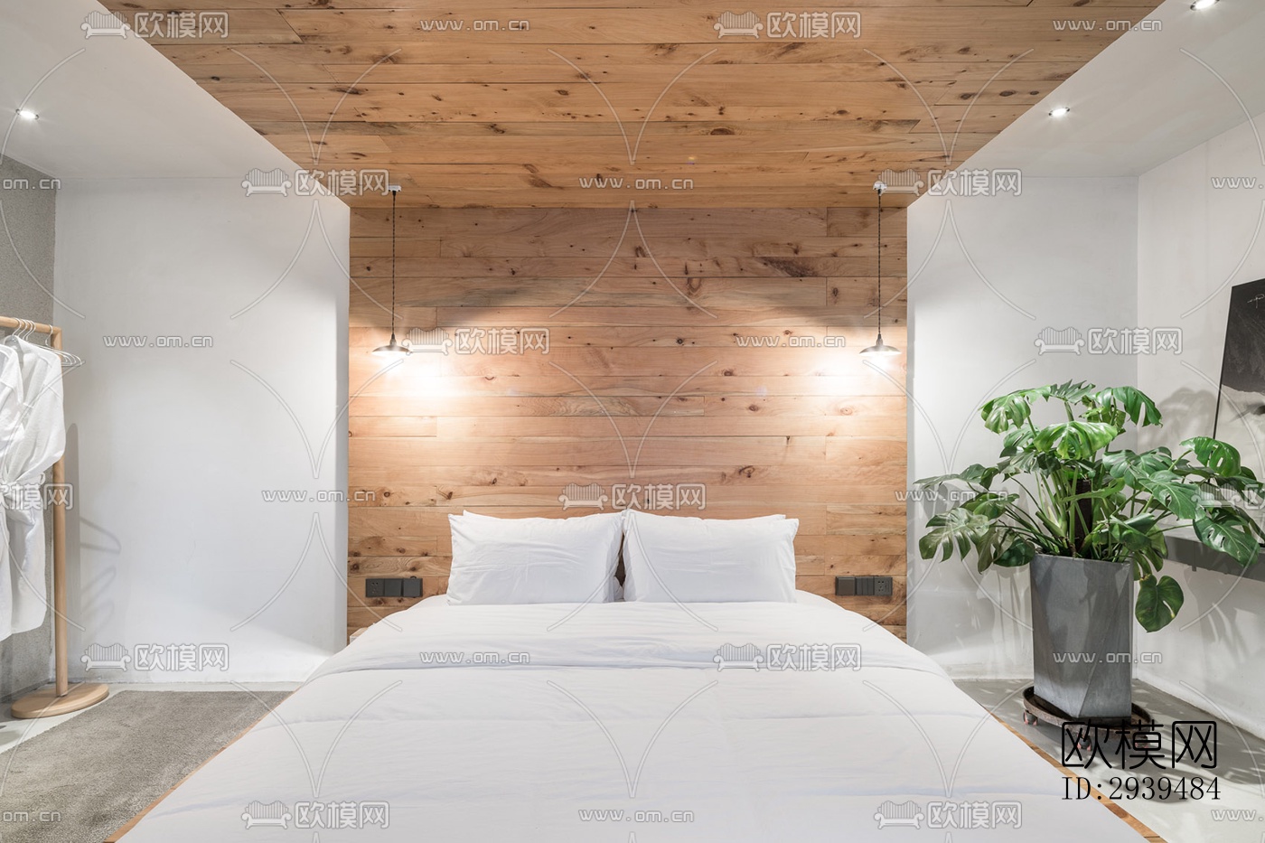 现代酒店民宿效果图下载（渲染图6）