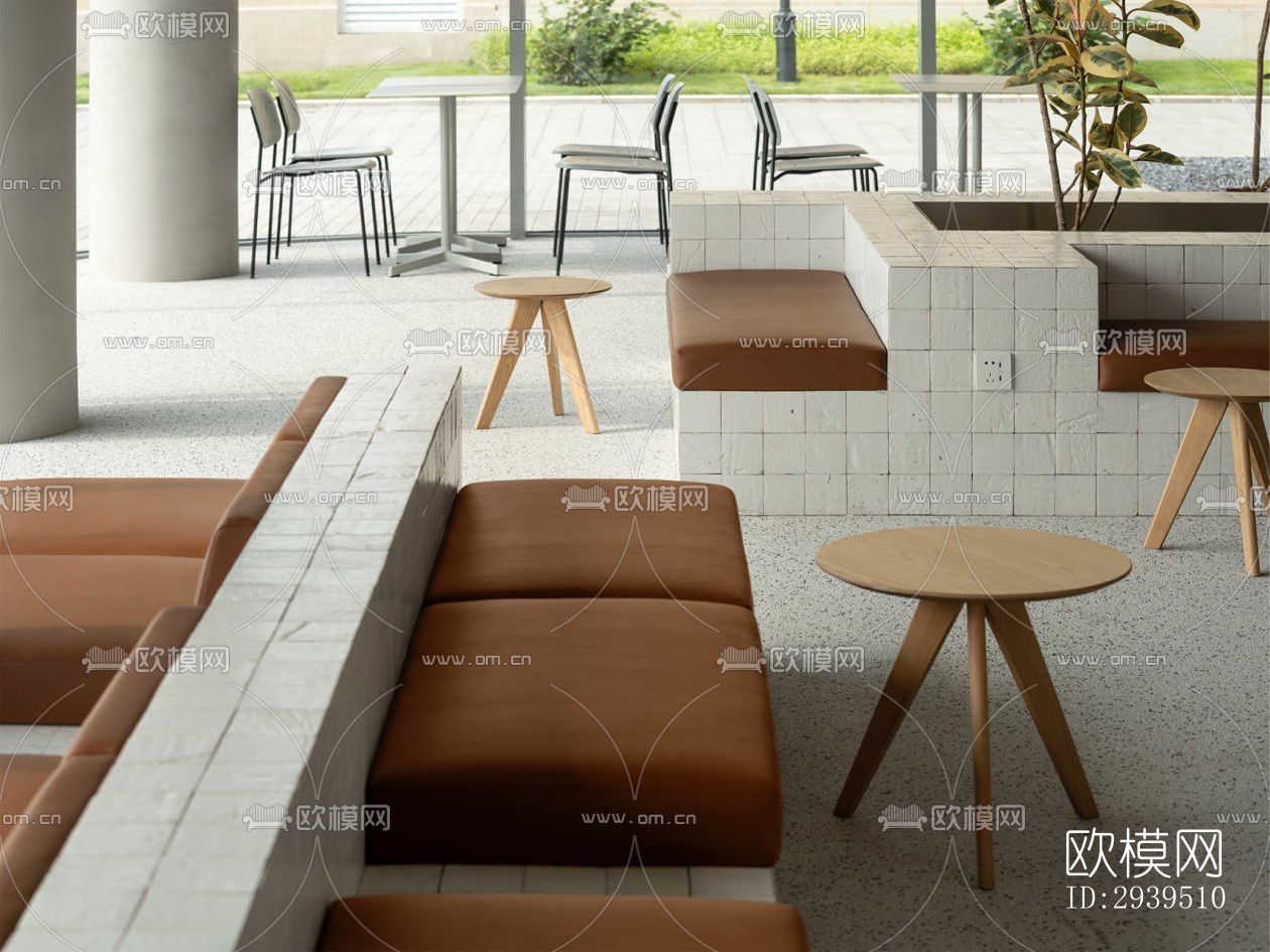 现代酒店民宿效果图下载（渲染图5）