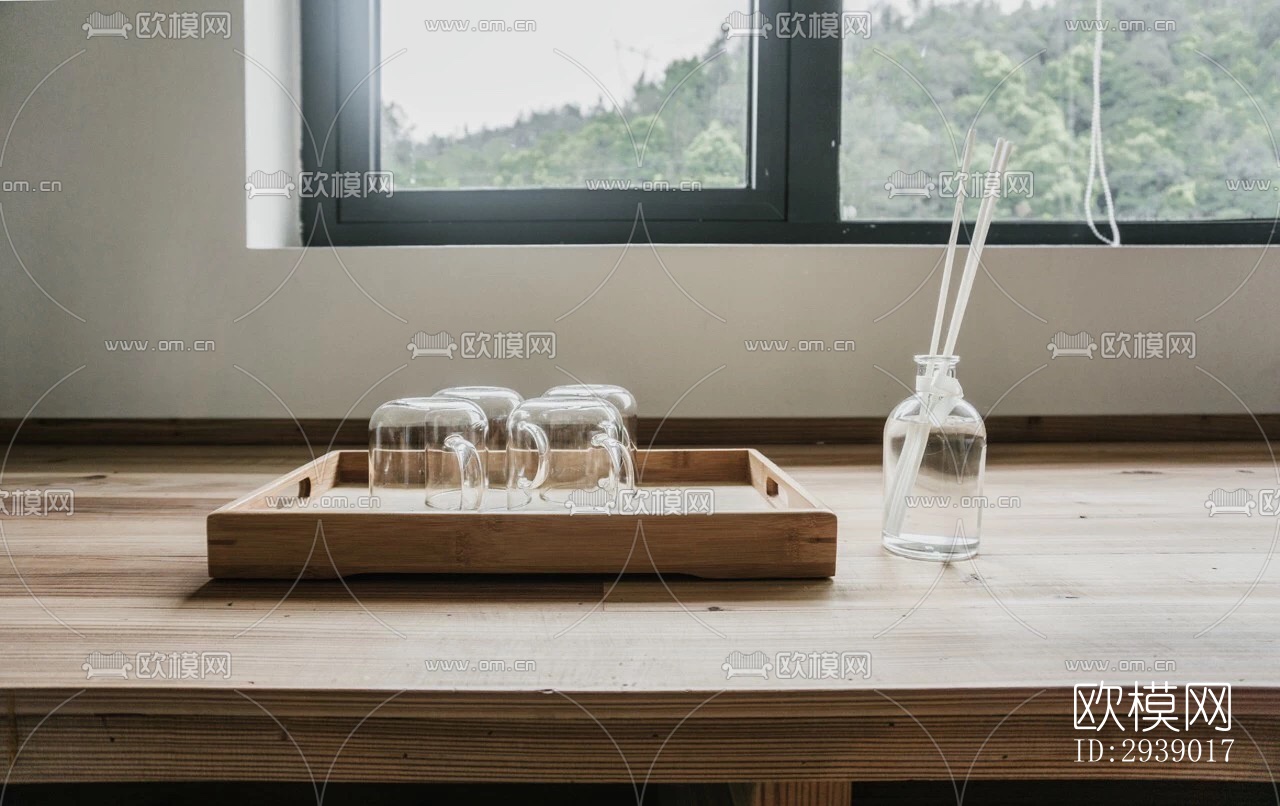 侘寂酒店民宿效果图下载（渲染图7）