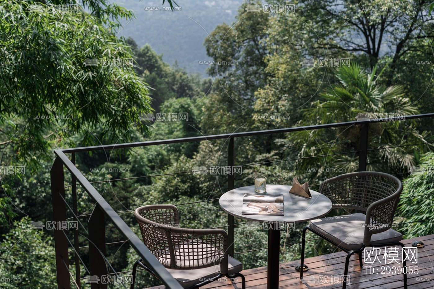 侘寂酒店民宿效果图下载（渲染图7）