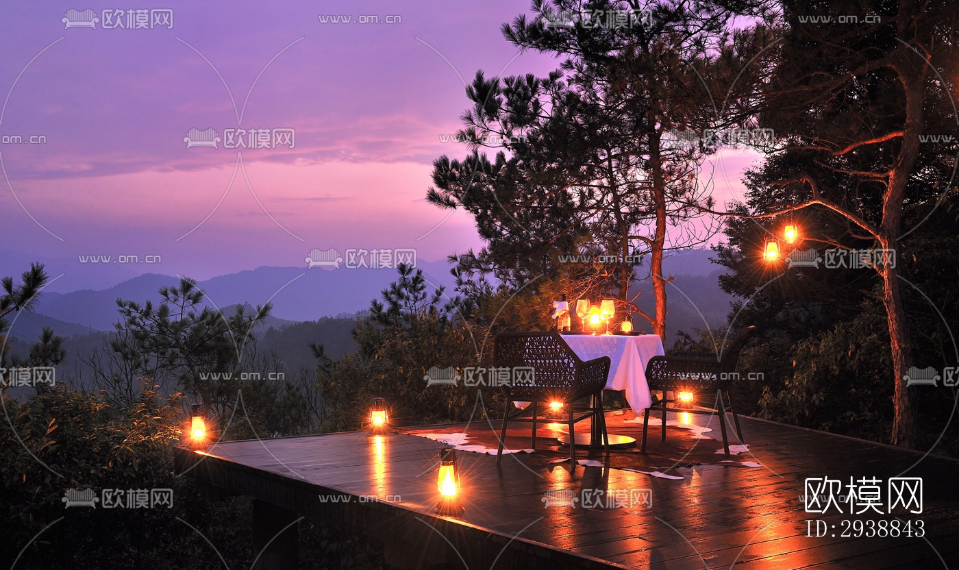 东南亚酒店民宿效果图下载（渲染图5）