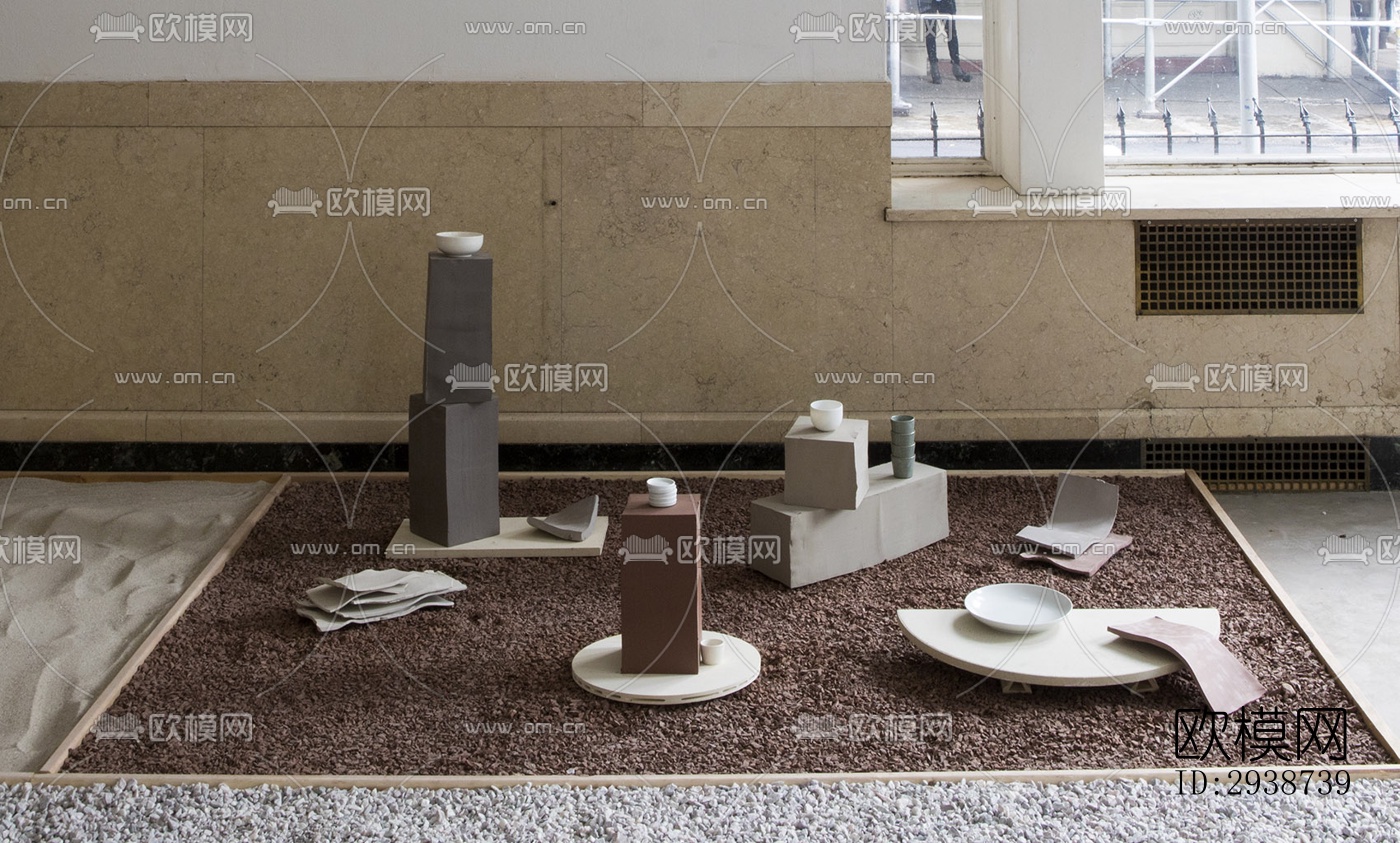 现代展览展厅效果图下载（渲染图19）