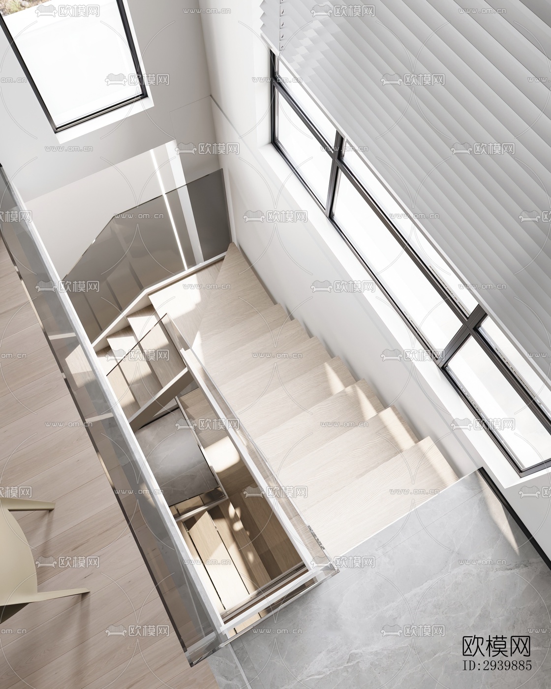 现代别墅效果图下载（渲染图1）