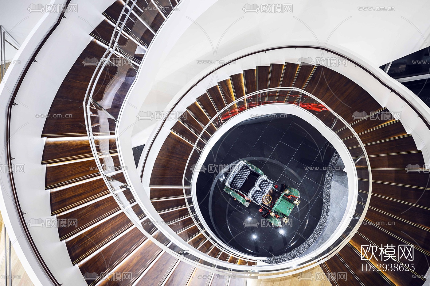 现代展览展厅效果图下载（渲染图8）