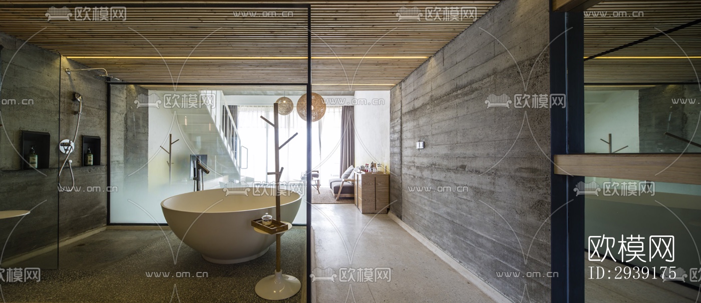 北欧酒店民宿效果图下载（渲染图15）