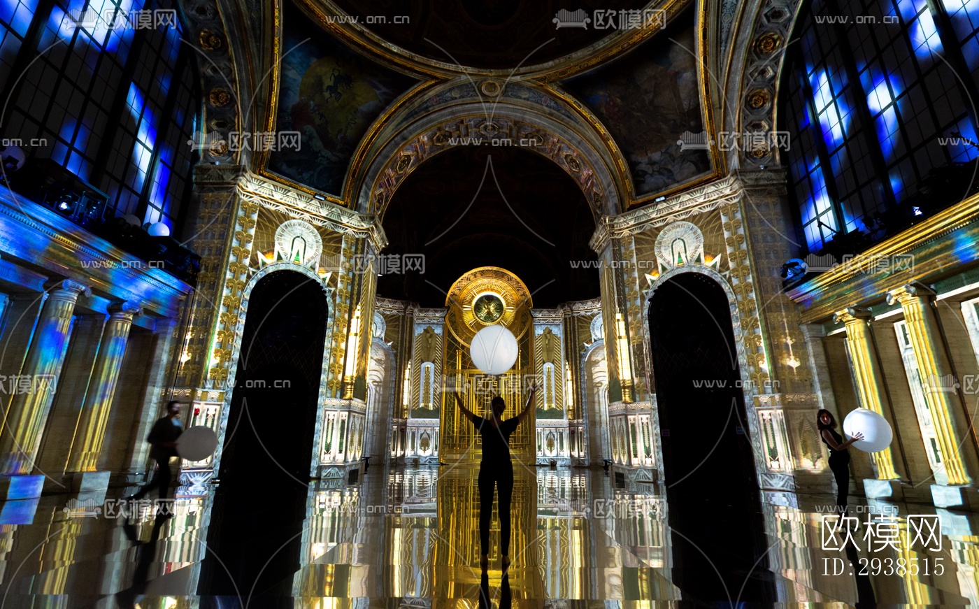 东南亚展览展厅效果图下载（渲染图14）