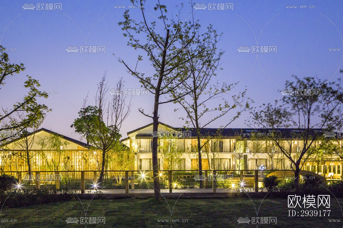 北欧酒店民宿效果图下载（渲染图9）