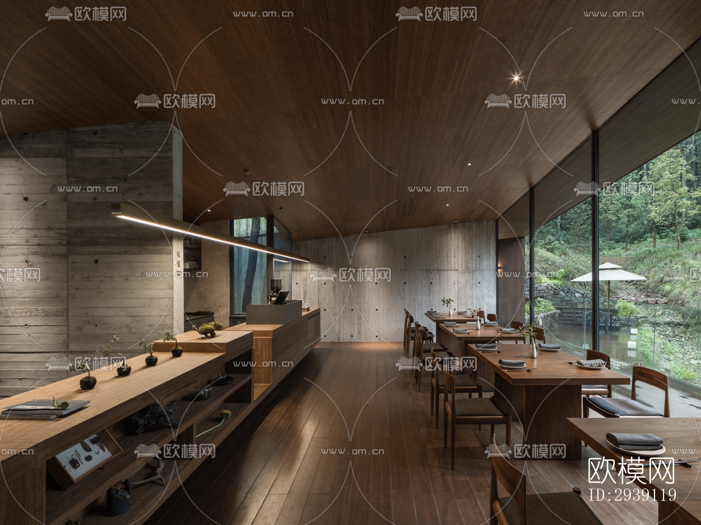 北欧酒店民宿效果图下载（渲染图10）