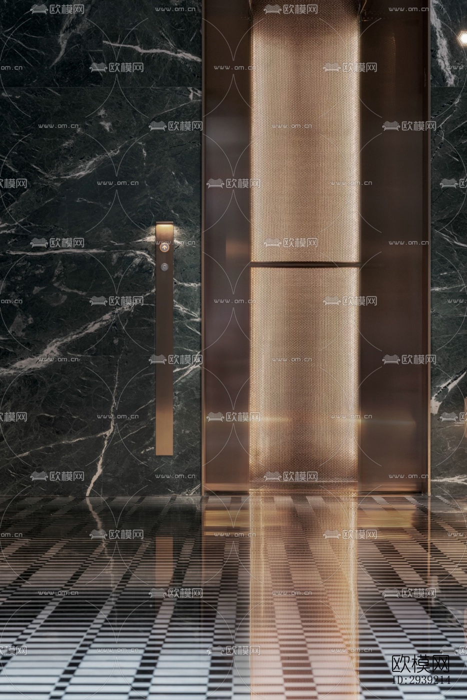 后现代酒店民宿效果图下载（渲染图10）