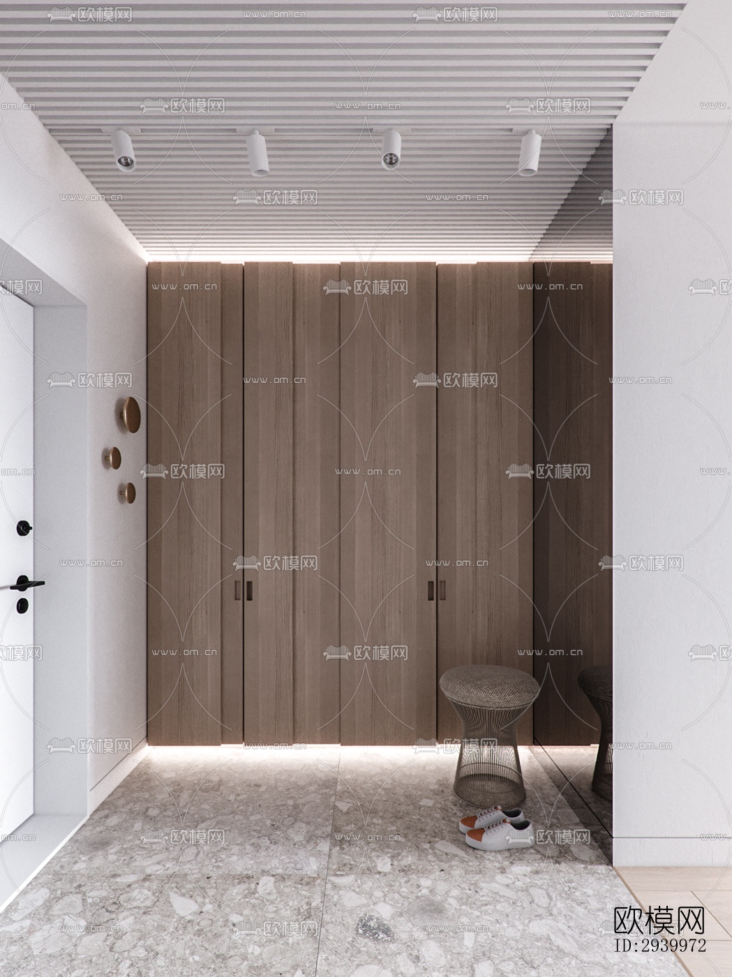 现代复式效果图下载（渲染图7）