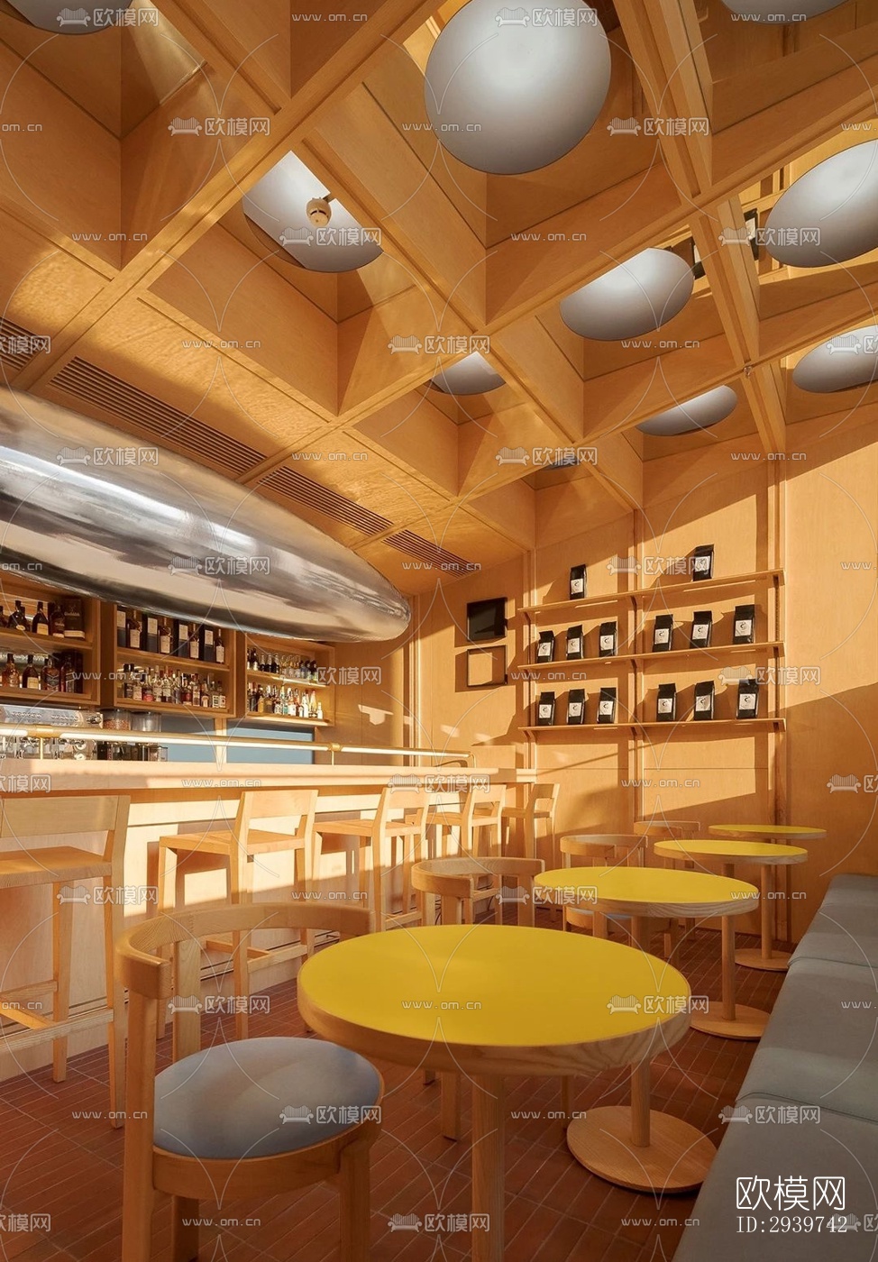 日式酒吧效果图下载（渲染图4）