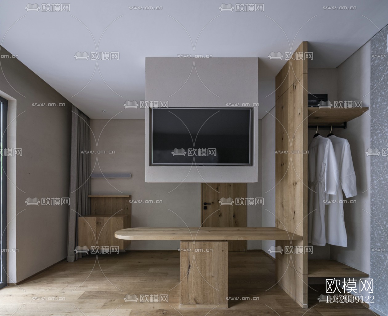 北欧酒店民宿效果图下载（渲染图15）