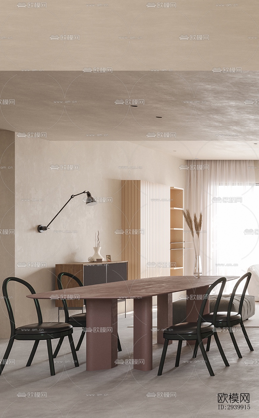 侘寂复式效果图下载（渲染图12）