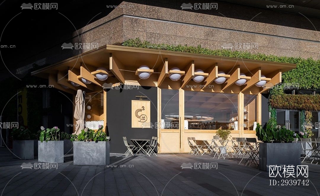 日式酒吧效果图下载（渲染图11）