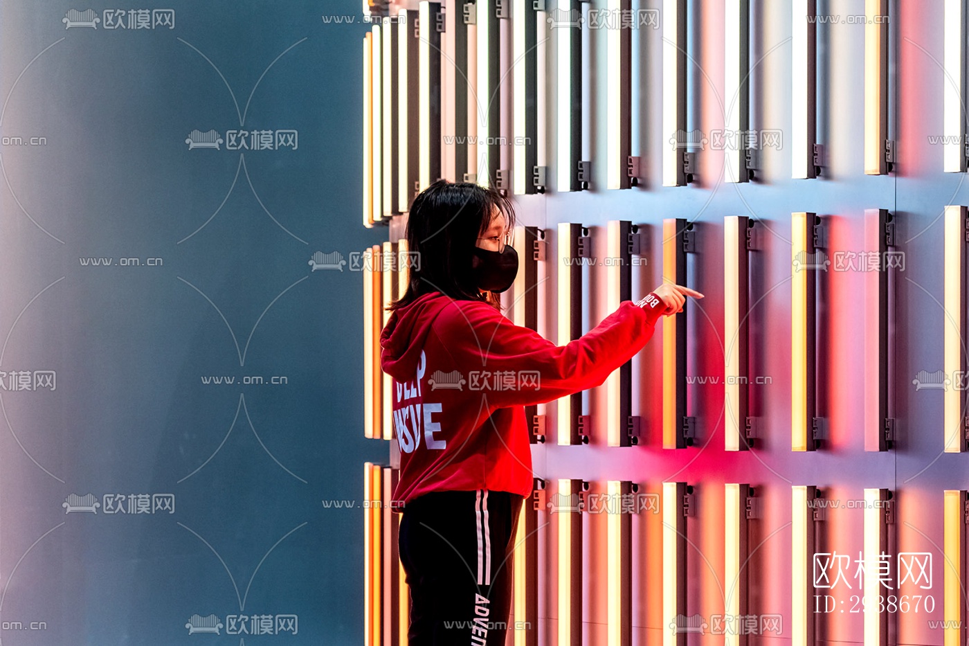 现代展览展厅效果图下载（渲染图8）