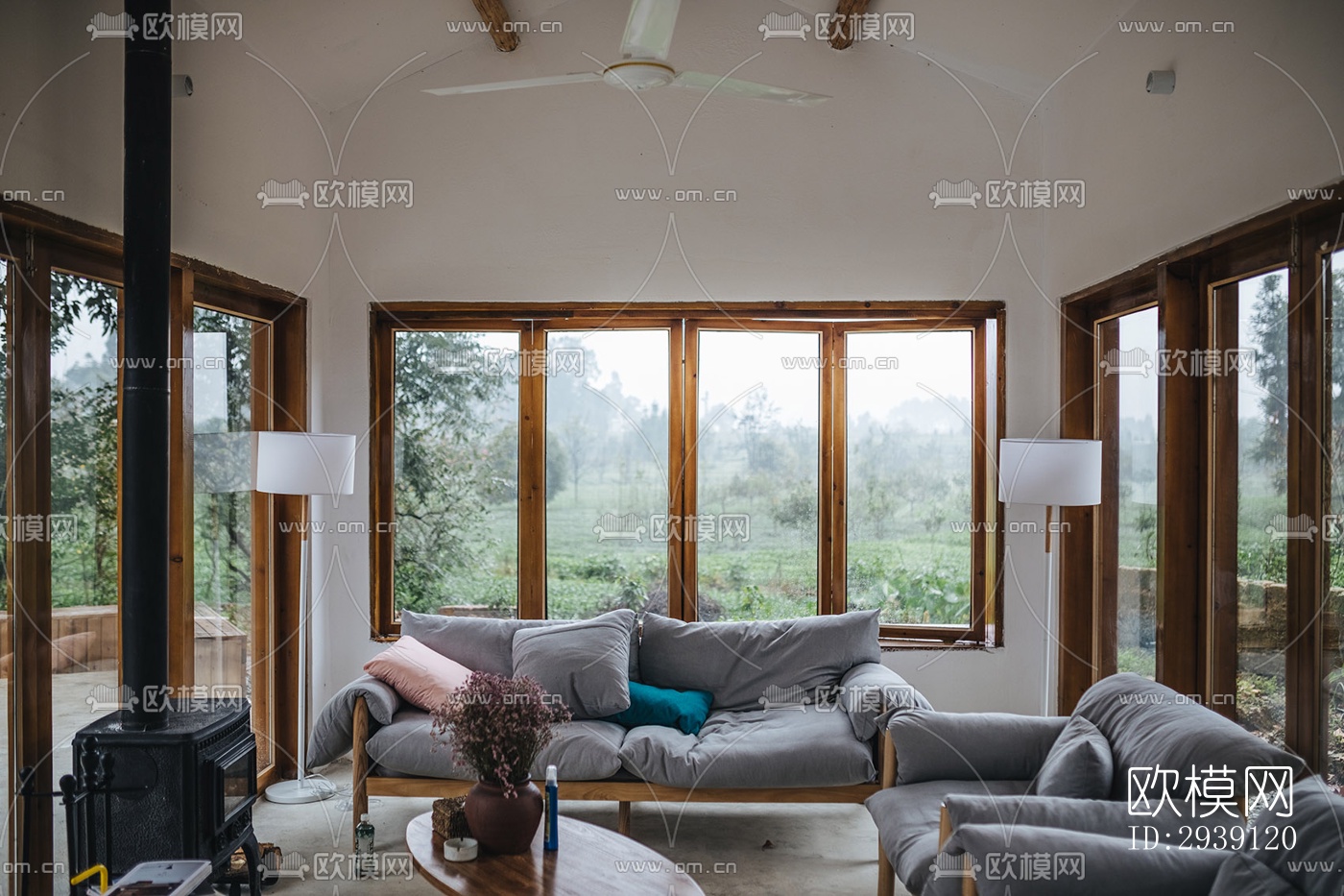 北欧酒店民宿效果图下载（渲染图8）