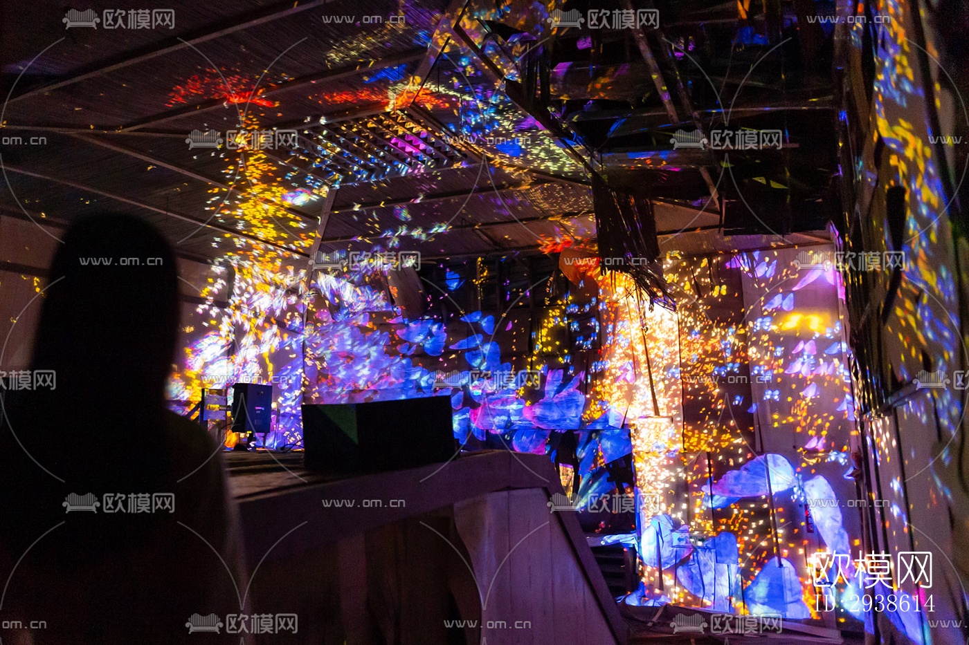 日式展览展厅效果图下载（渲染图8）