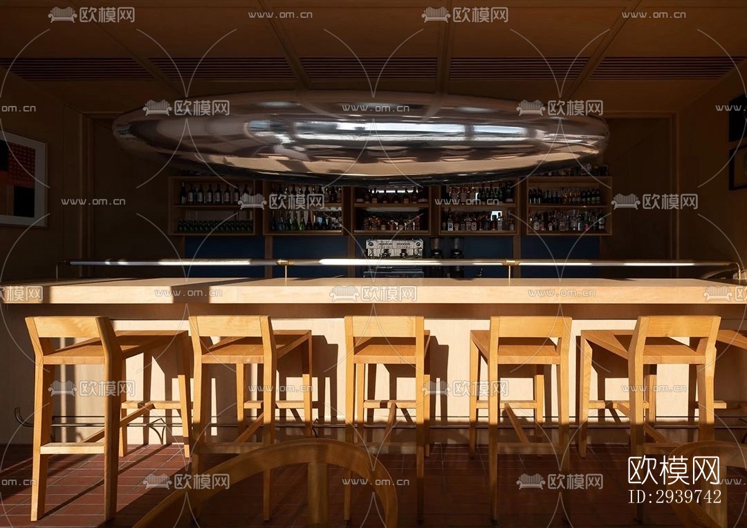 日式酒吧效果图下载（渲染图15）