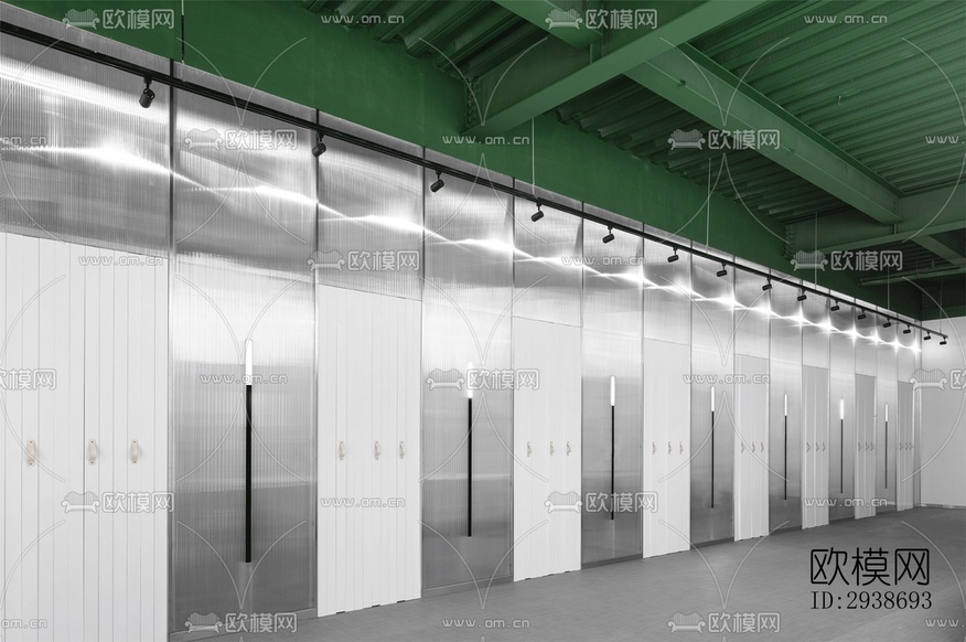 现代展览展厅效果图下载(渲染图17)