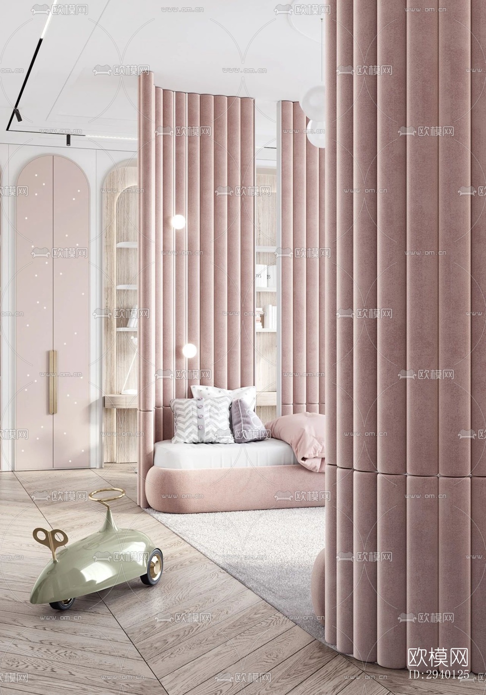 北欧平层效果图下载（渲染图10）