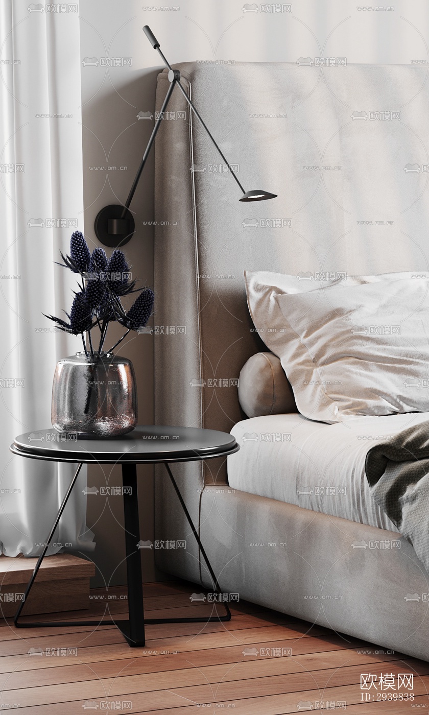 现代公寓效果图下载（渲染图10）