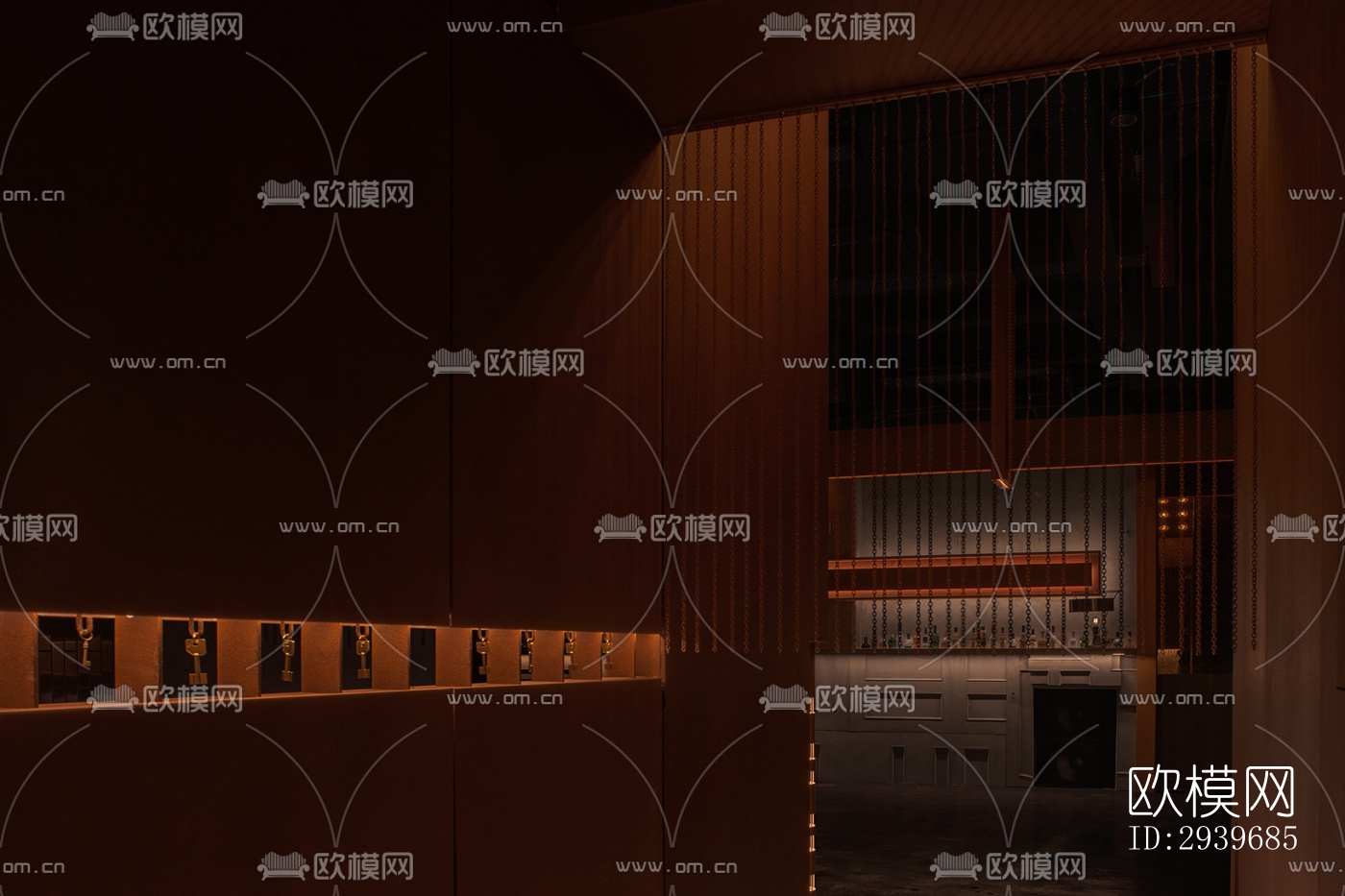 中古风酒吧效果图下载（渲染图7）