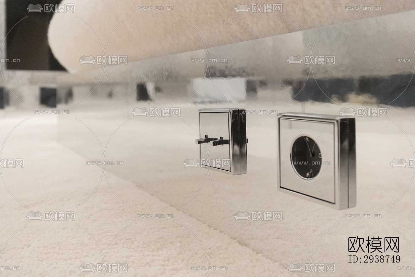 现代展览展厅效果图下载（渲染图8）