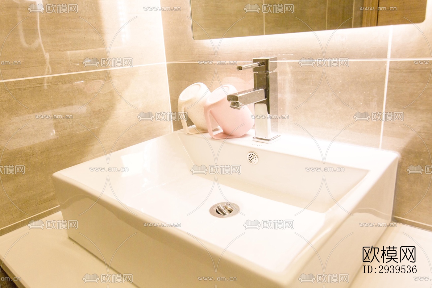 现代酒店民宿效果图下载（渲染图4）