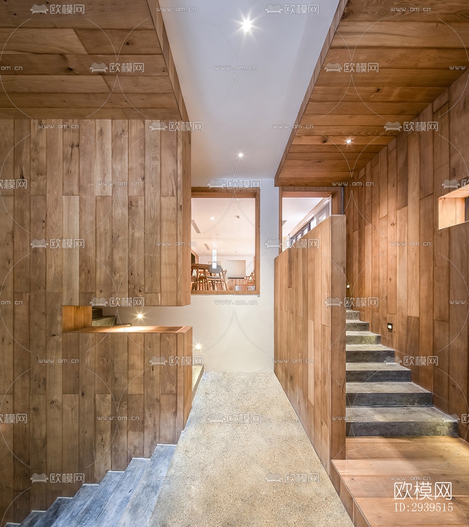 现代酒店民宿效果图下载（渲染图3）