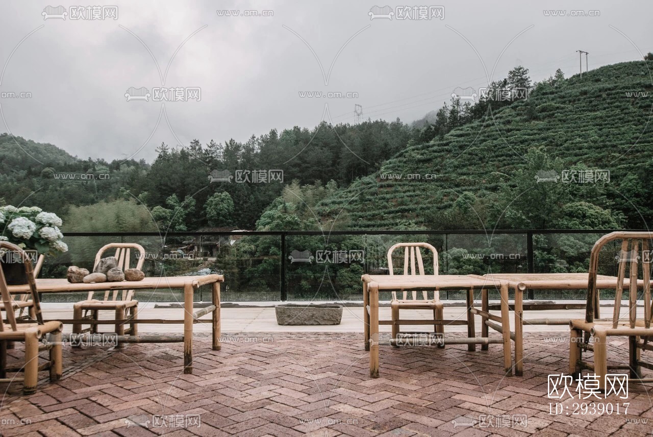 侘寂酒店民宿效果图下载（渲染图10）