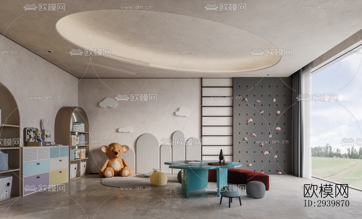 现代别墅效果图下载（渲染图9）