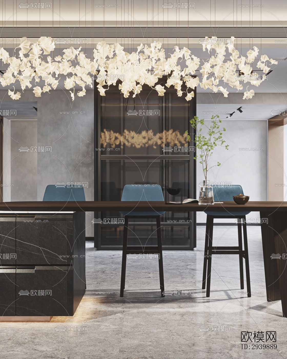 现代别墅效果图下载（渲染图4）