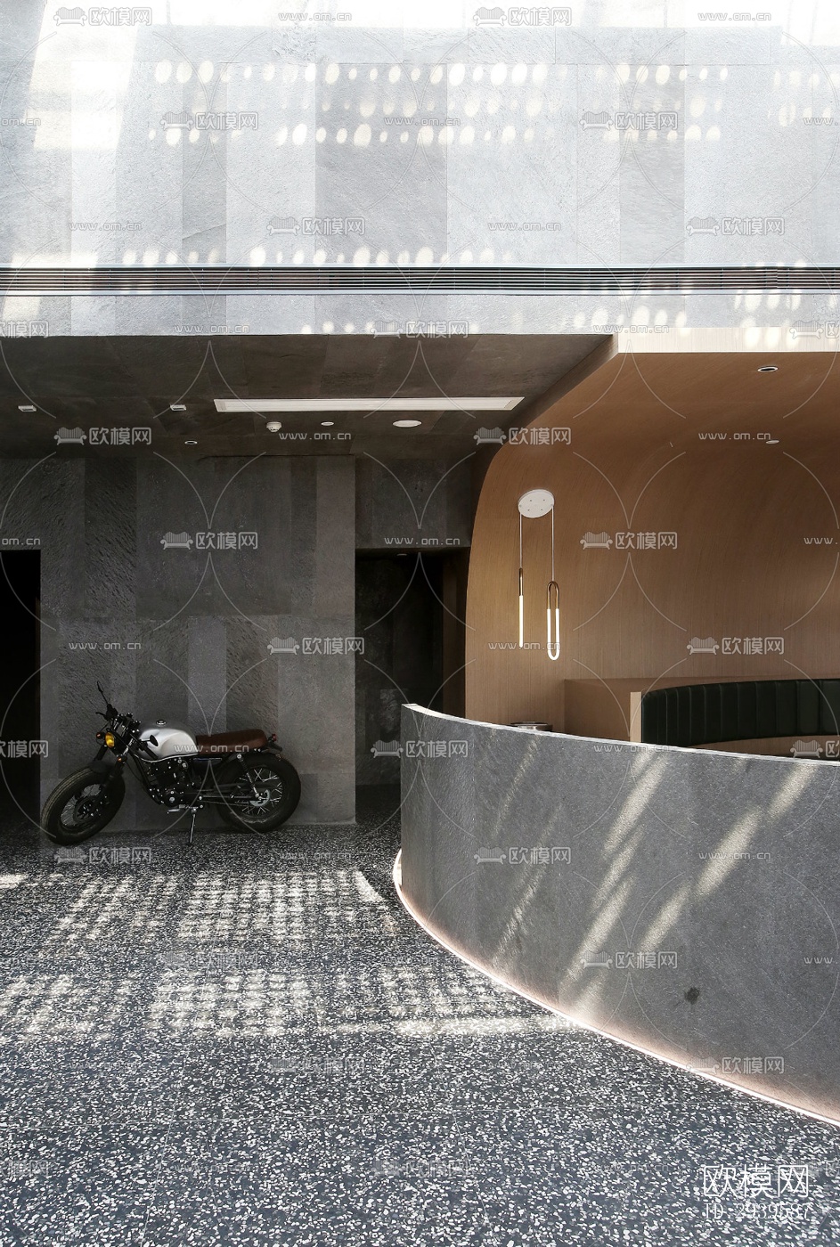 现代酒店民宿效果图下载（渲染图5）