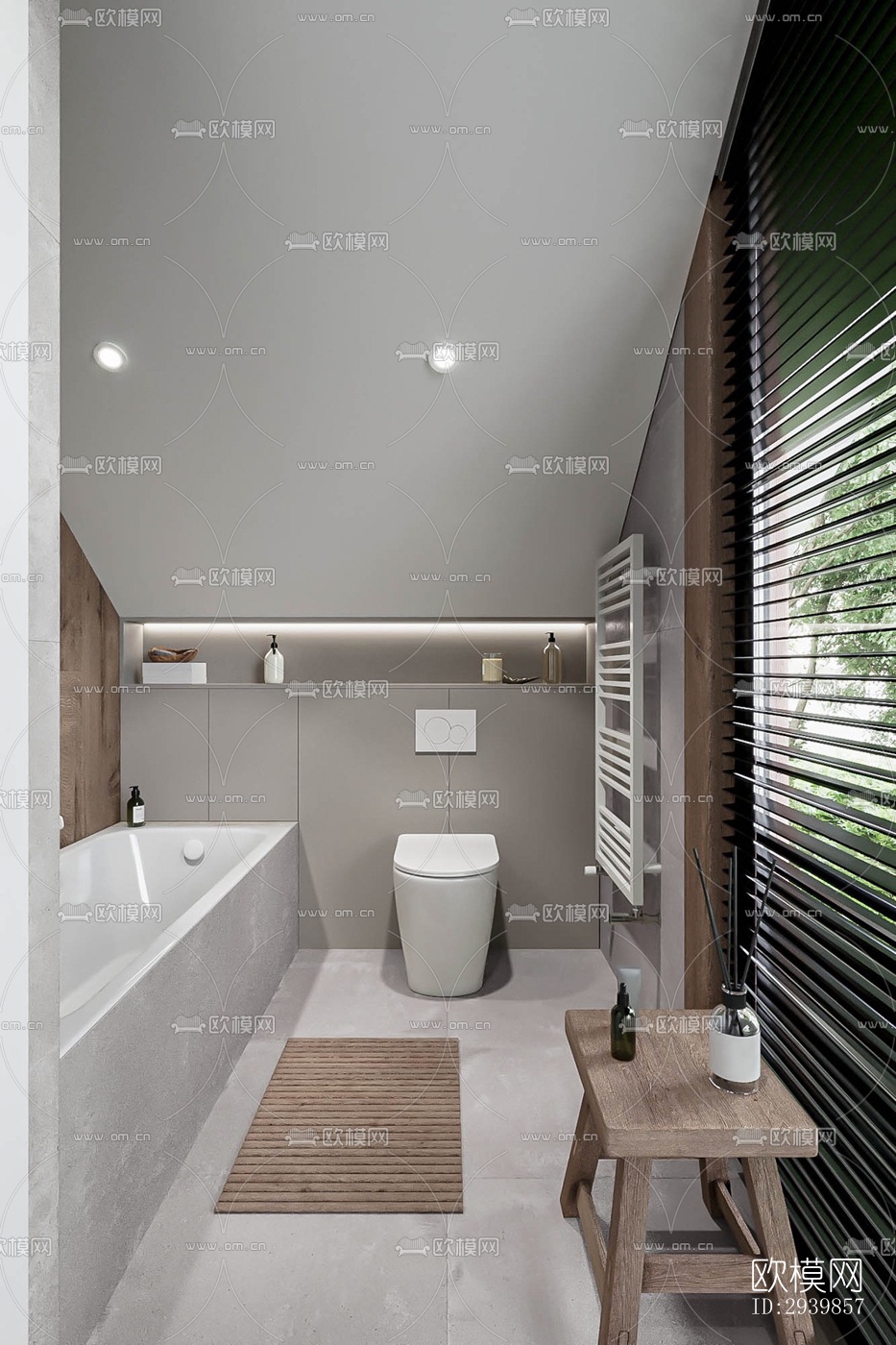 北欧别墅效果图下载（渲染图19）