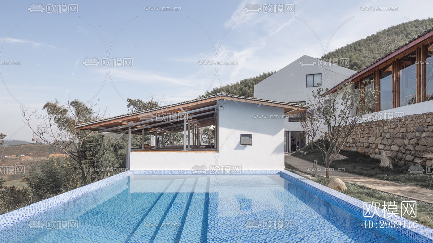 北欧酒店民宿效果图下载（渲染图7）