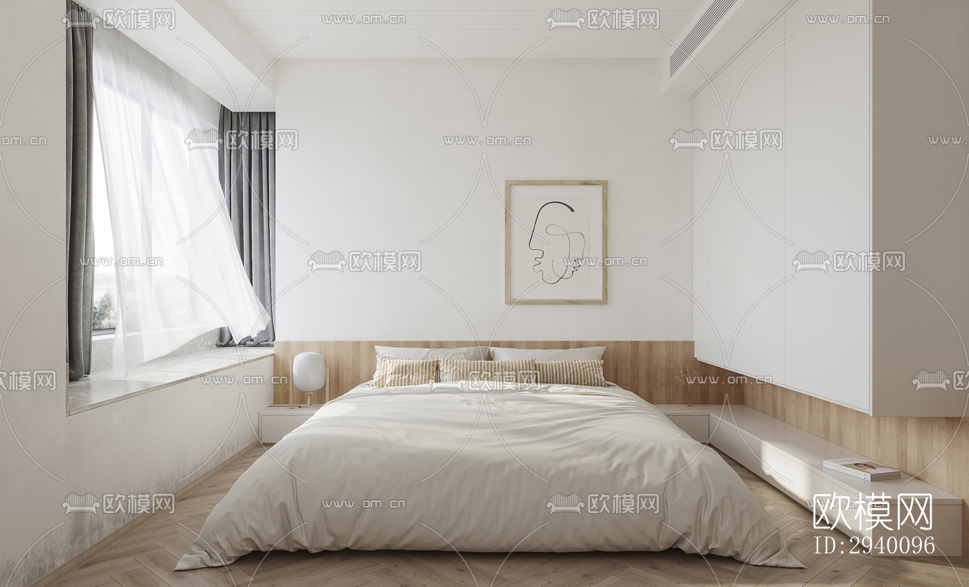 北欧平层效果图下载（渲染图16）