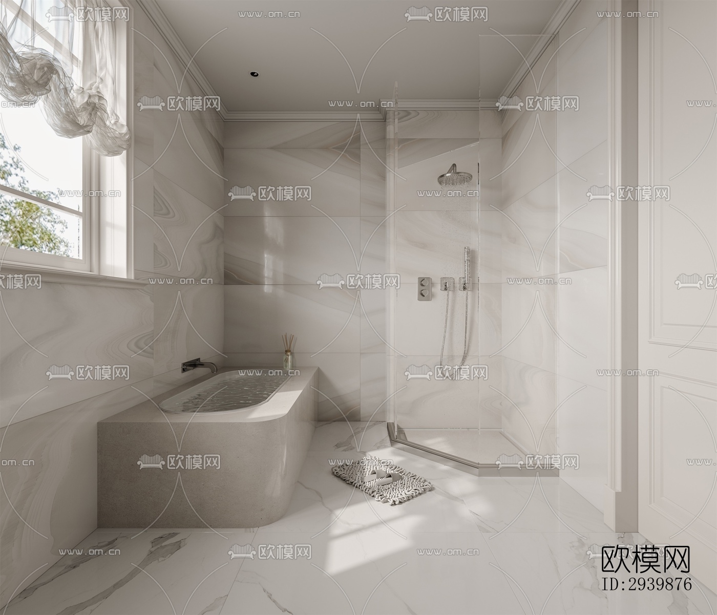 现代别墅效果图下载（渲染图7）