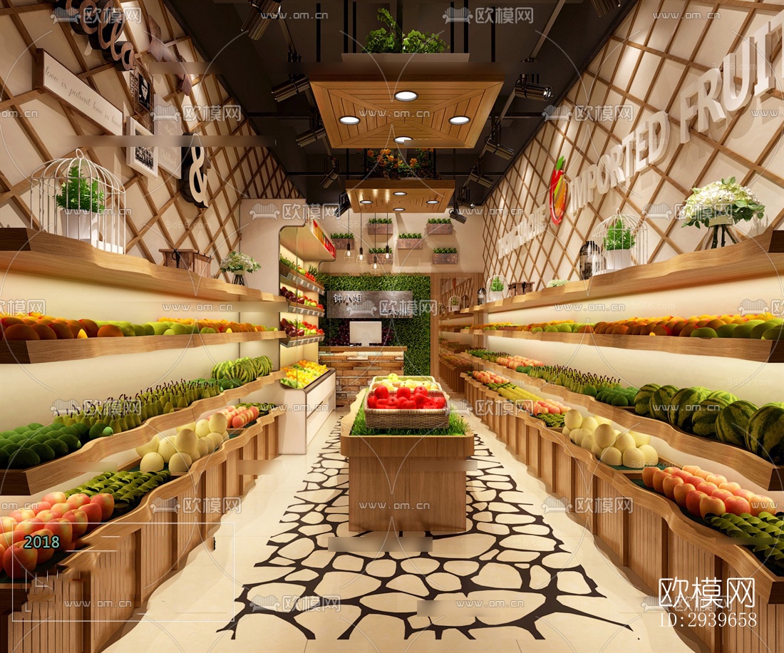 现代零售店铺效果图下载（渲染图8）