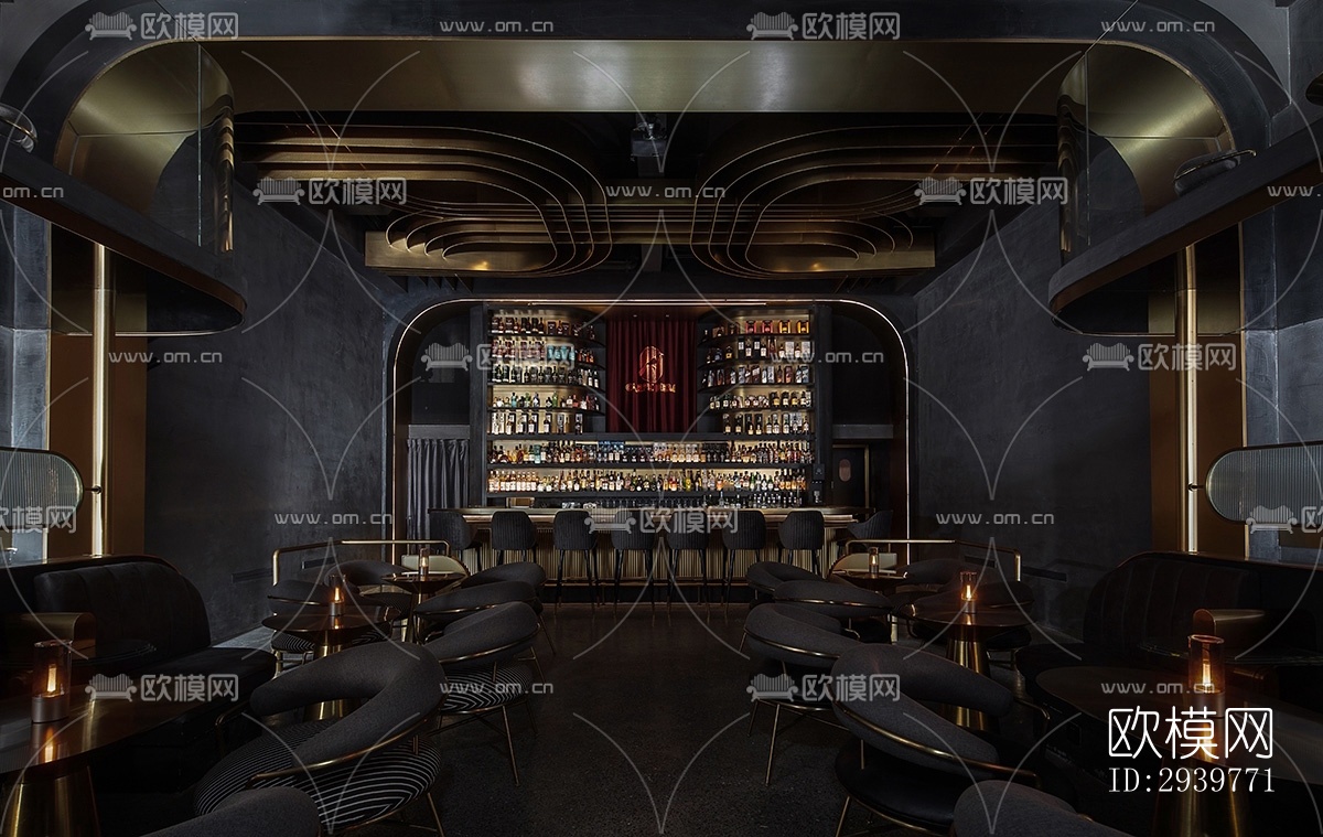 现代酒吧效果图下载（渲染图17）