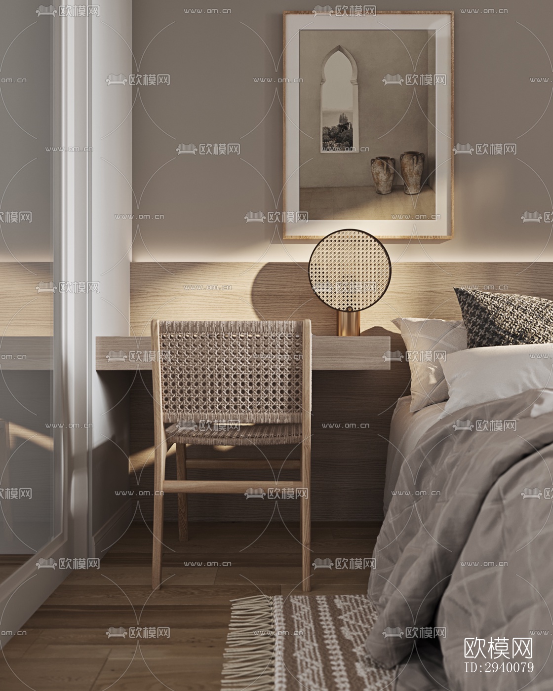 北欧平层效果图下载（渲染图1）