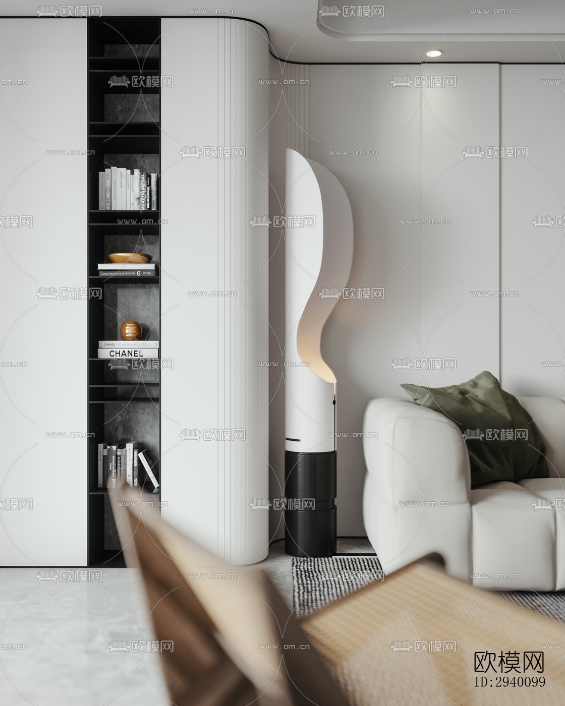 北欧平层效果图下载（渲染图3）