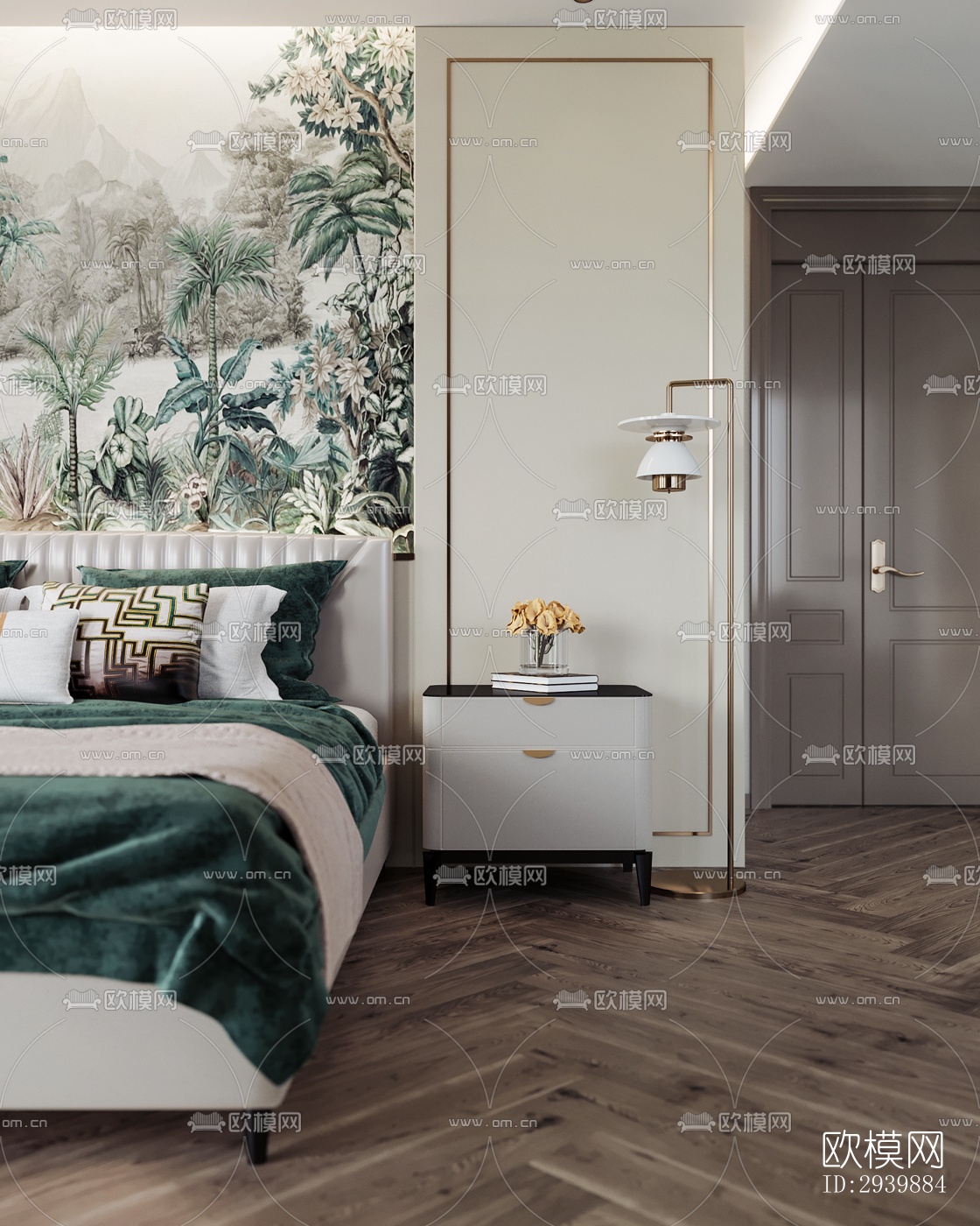 现代别墅效果图下载（渲染图8）