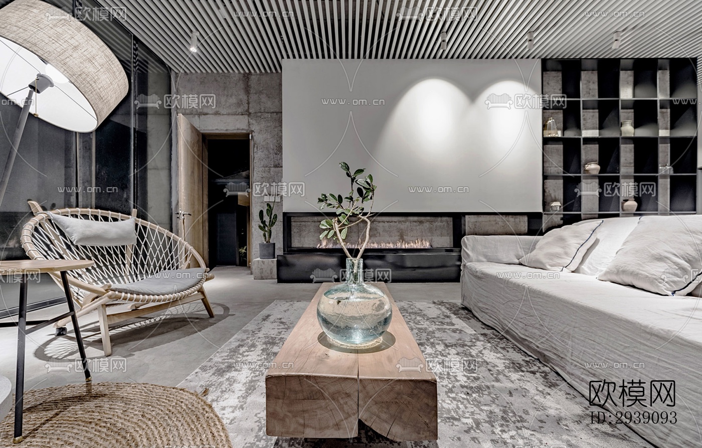 北欧酒店民宿效果图下载（渲染图7）