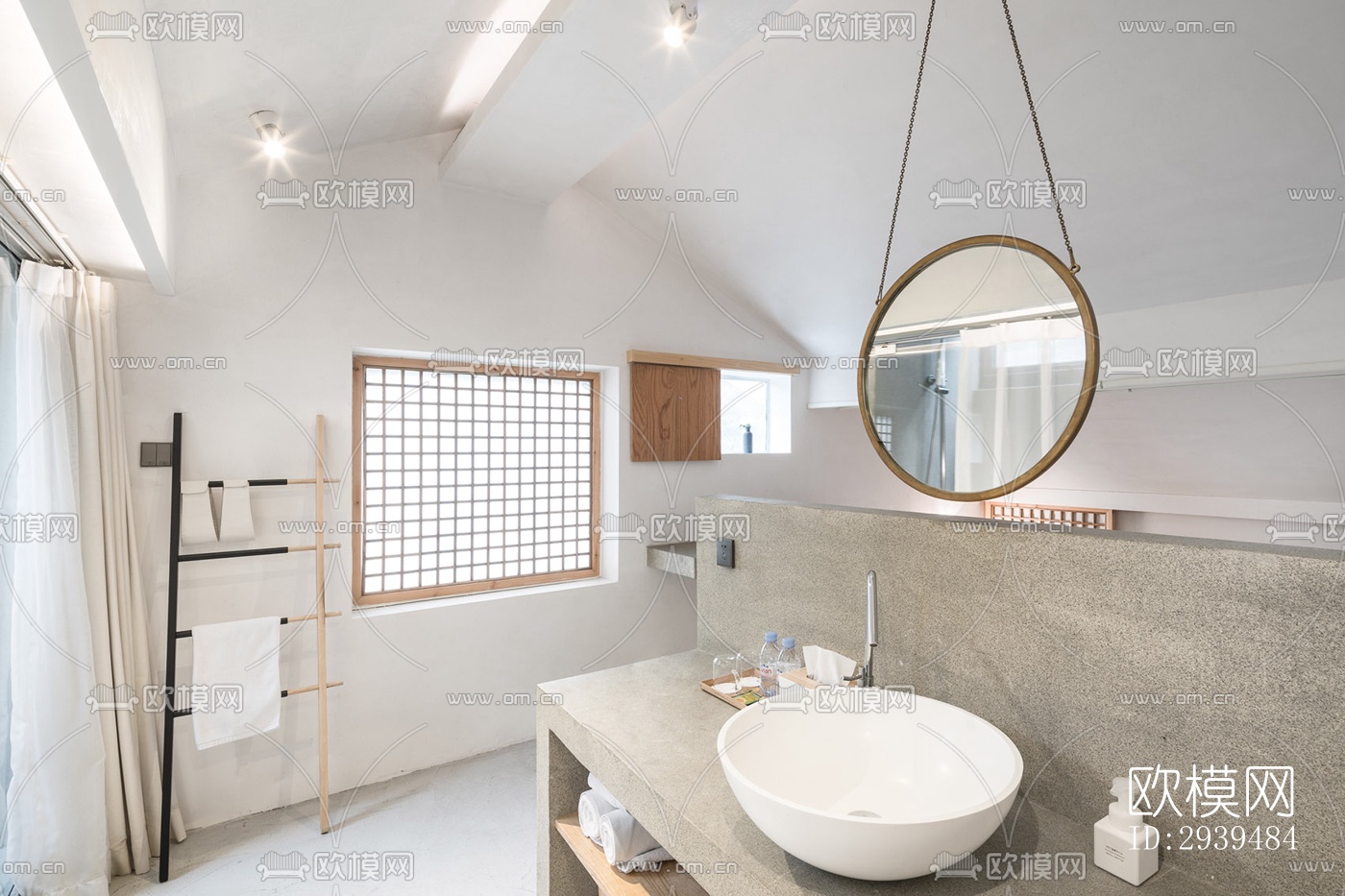 现代酒店民宿效果图下载（渲染图19）