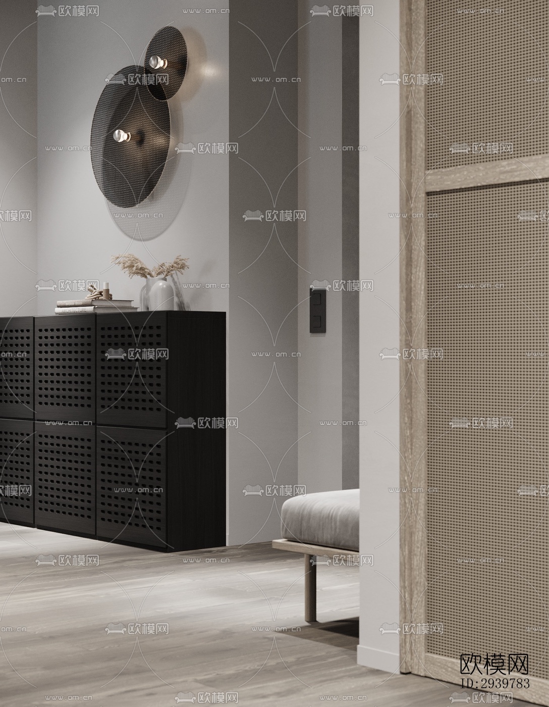 侘寂公寓效果图下载（渲染图11）