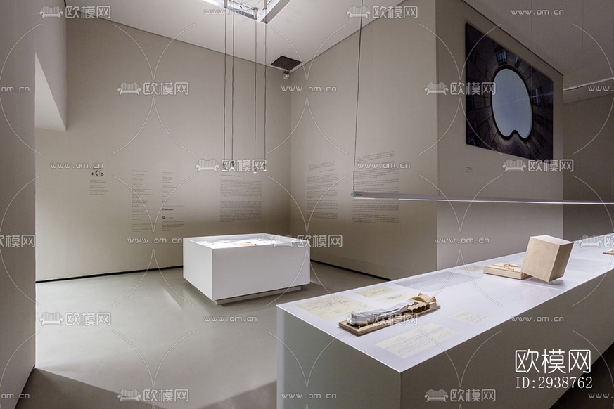現(xiàn)代展覽展廳效果圖下載(渲染圖7)