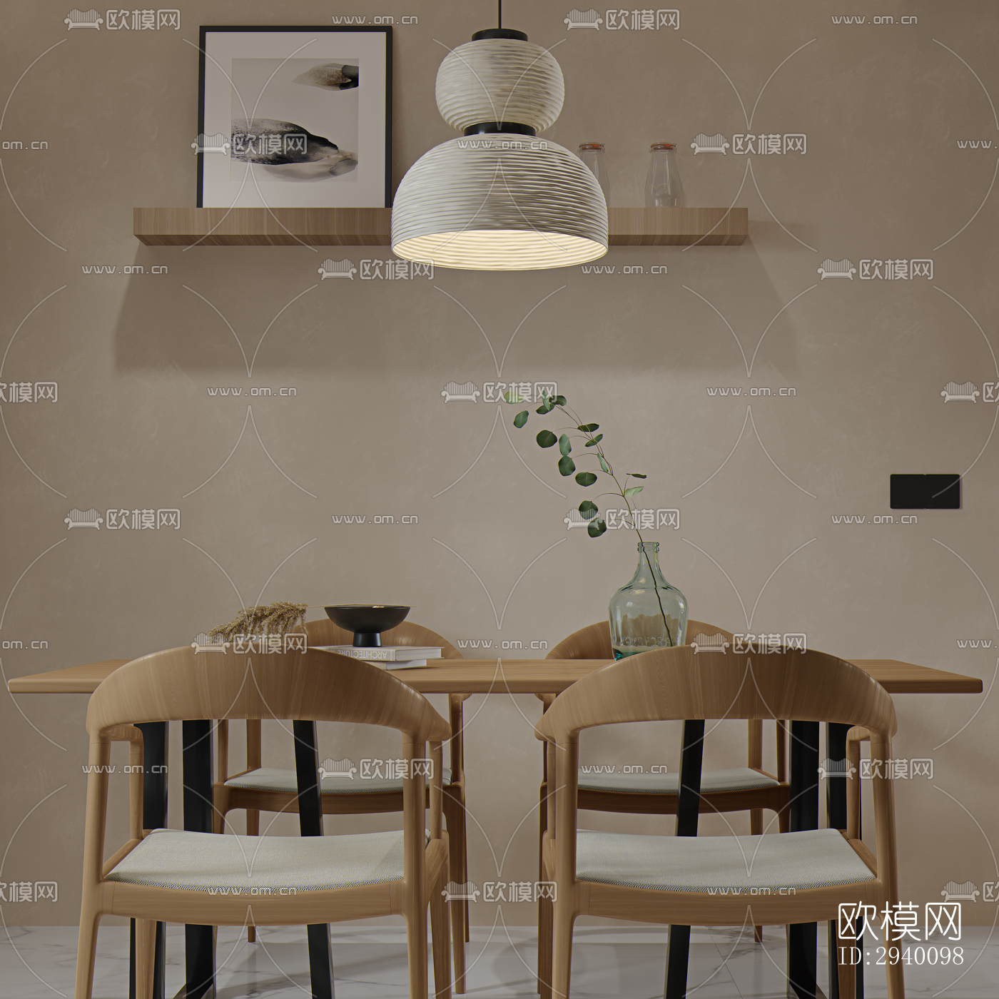 北欧平层效果图下载（渲染图5）