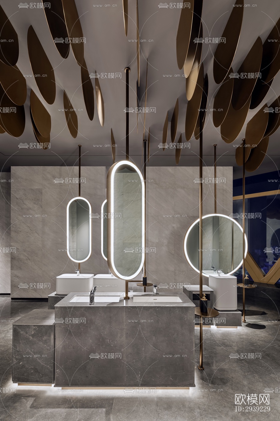 后现代酒店民宿效果图下载（渲染图10）