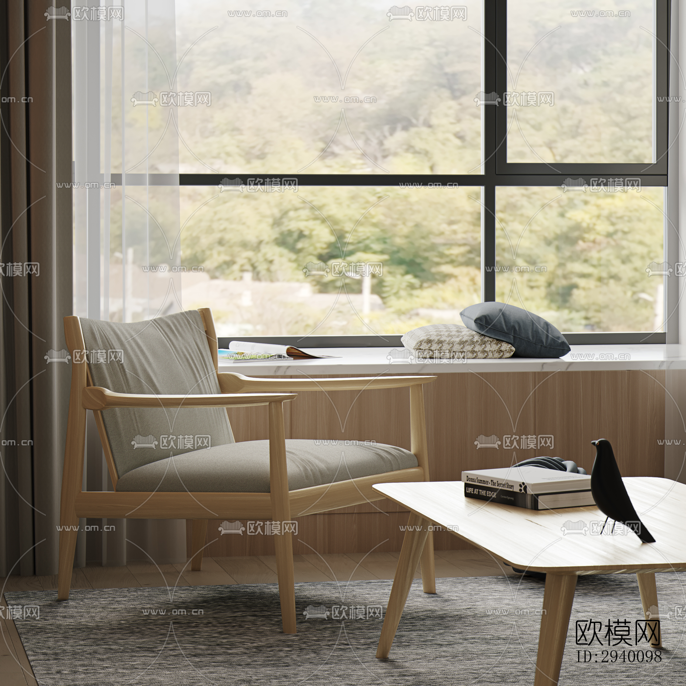 北欧平层效果图下载（渲染图11）